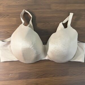 Cacique Light Beige Lightly Lined Bra Size 44C